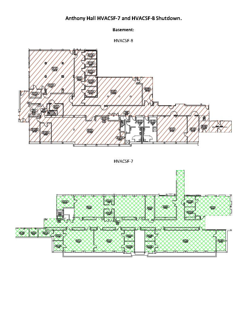 Anthony Hall basement maps