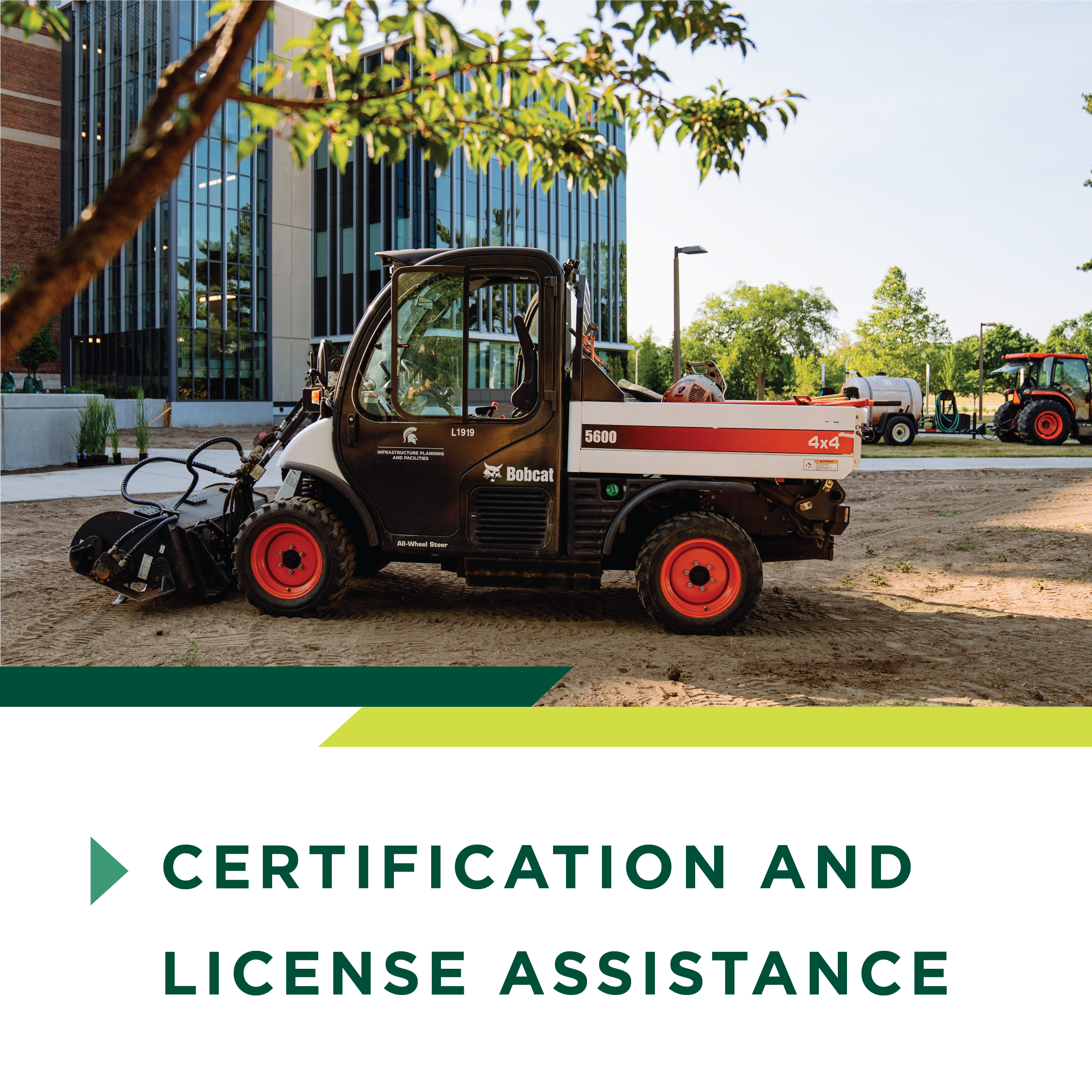 Certification and license assistance