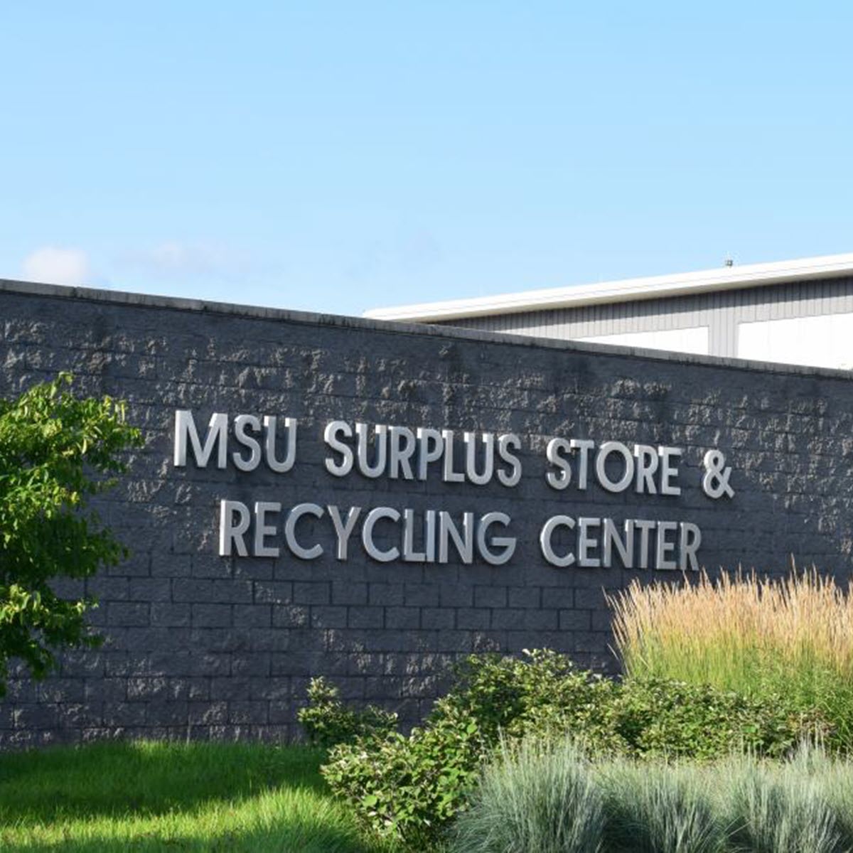 Photo of MSU Recycling Center