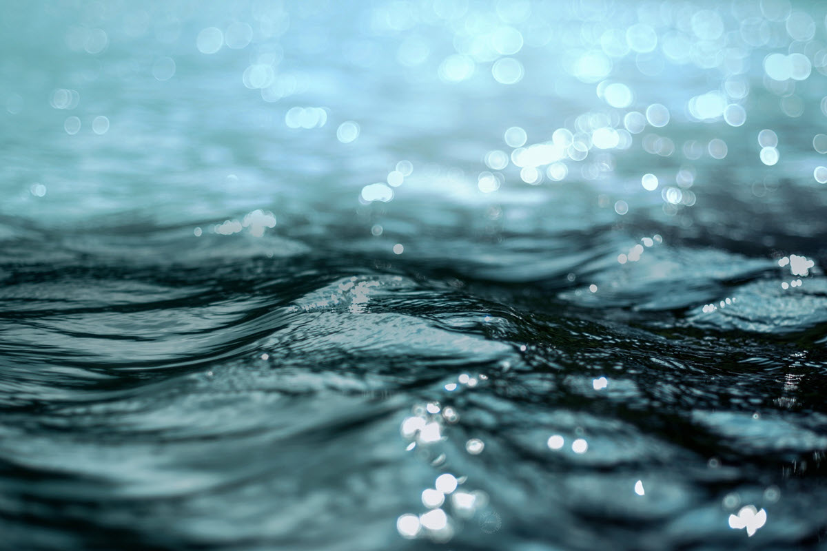 Photo of rippling water