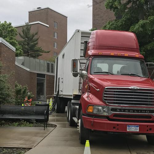 Photo of Big Mo truck at Owen Hall