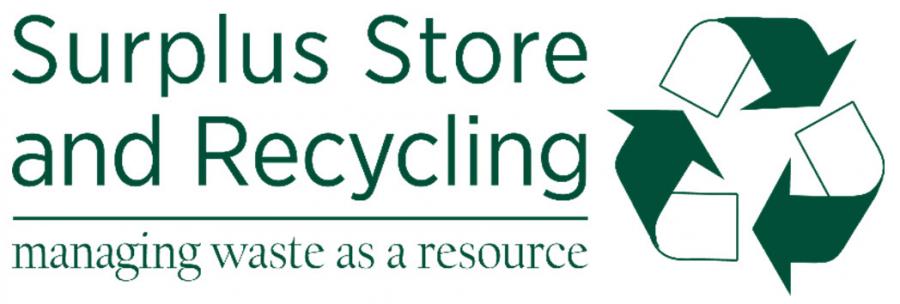 Surplus Store and Recycling Center logo