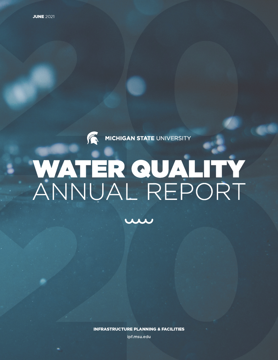 Water quality report cover image