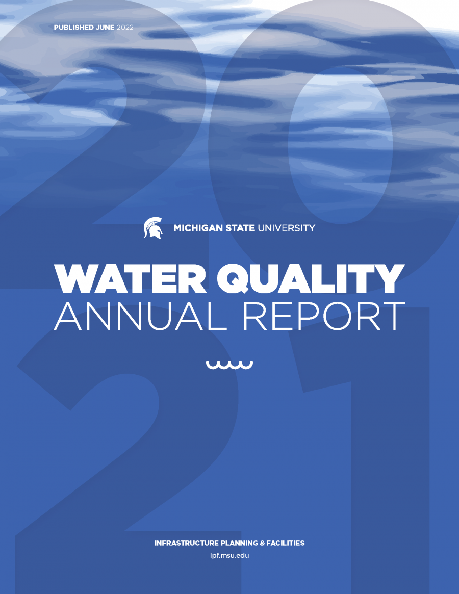 Water quality report cover image