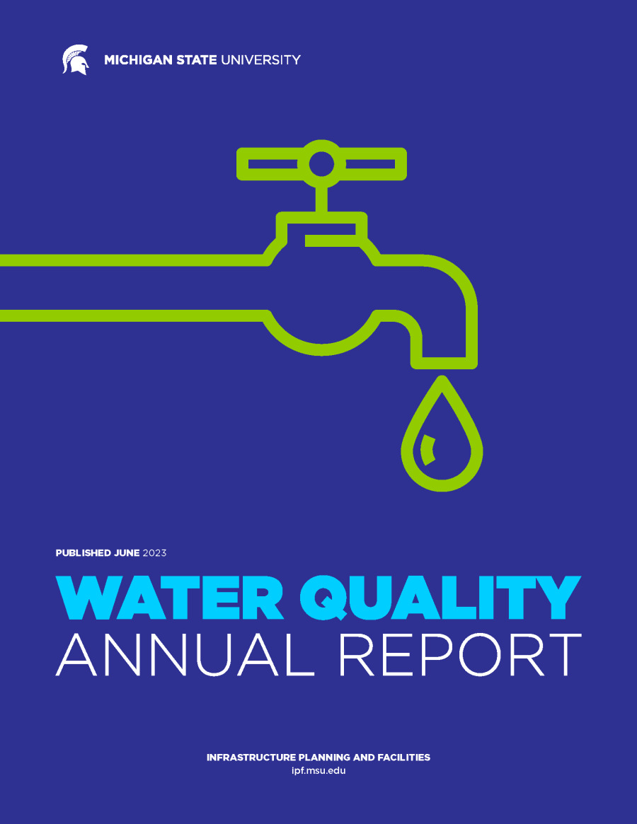 Water quality report cover image