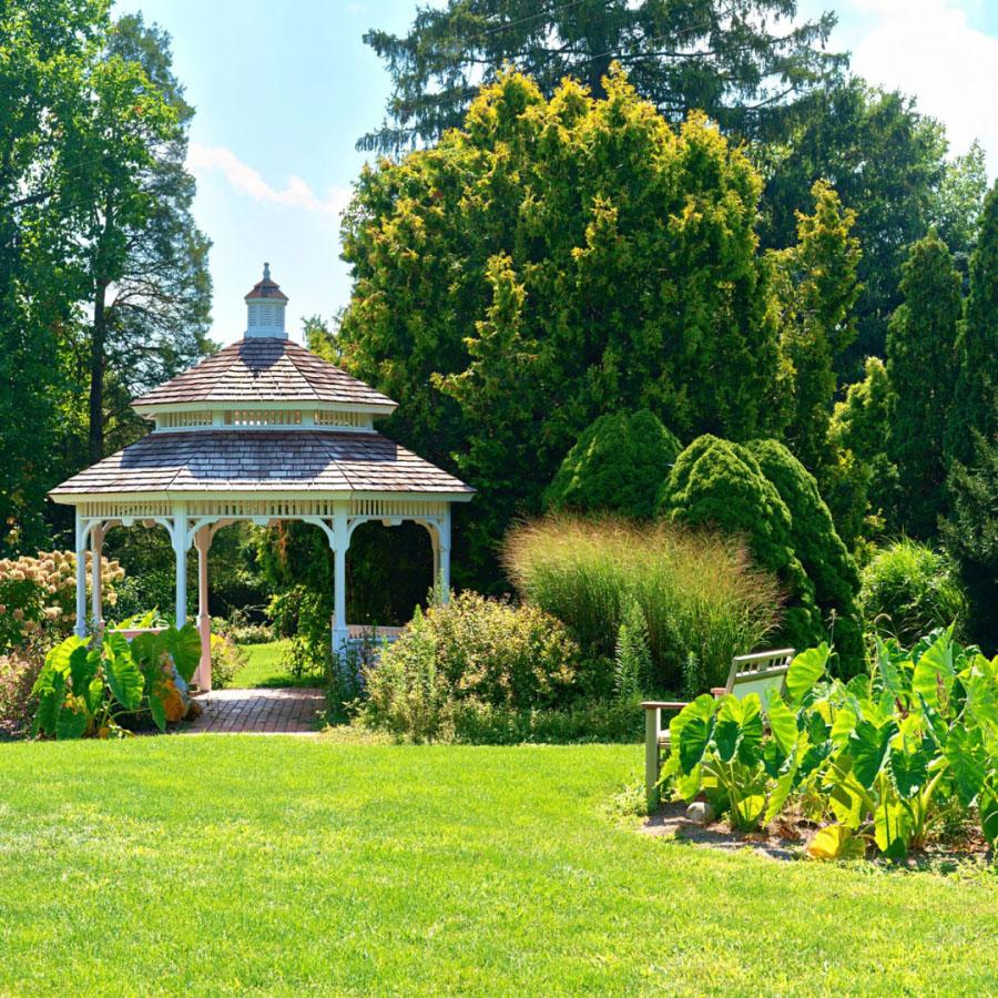 Gazebo in Demonstration Garden.