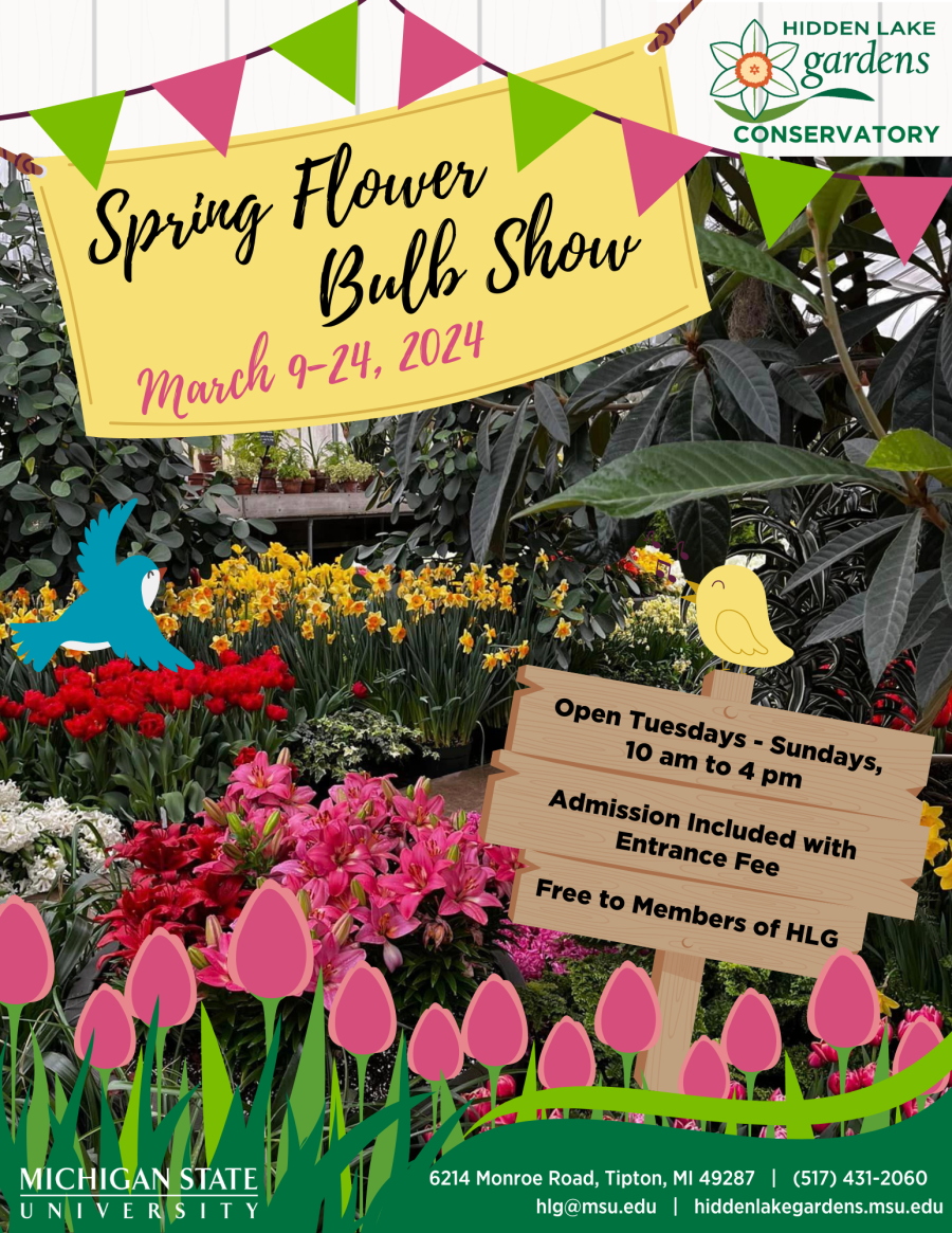 2024 Spring Flower Bulb Show Flyer