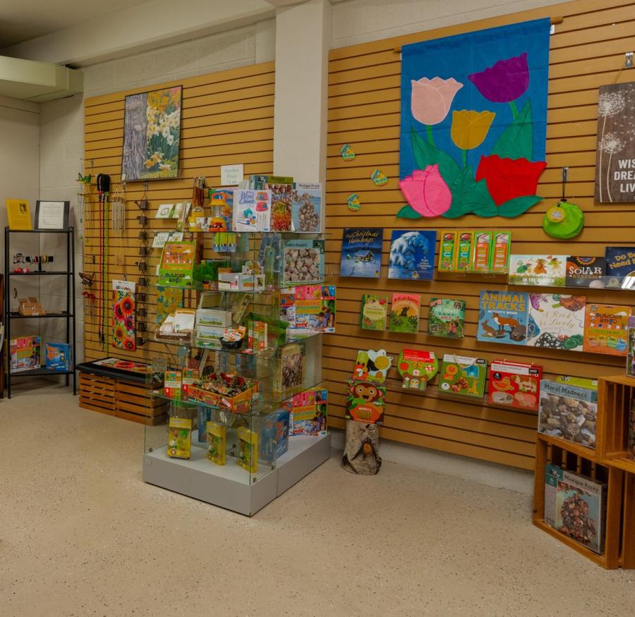 The gift shop at HLG.