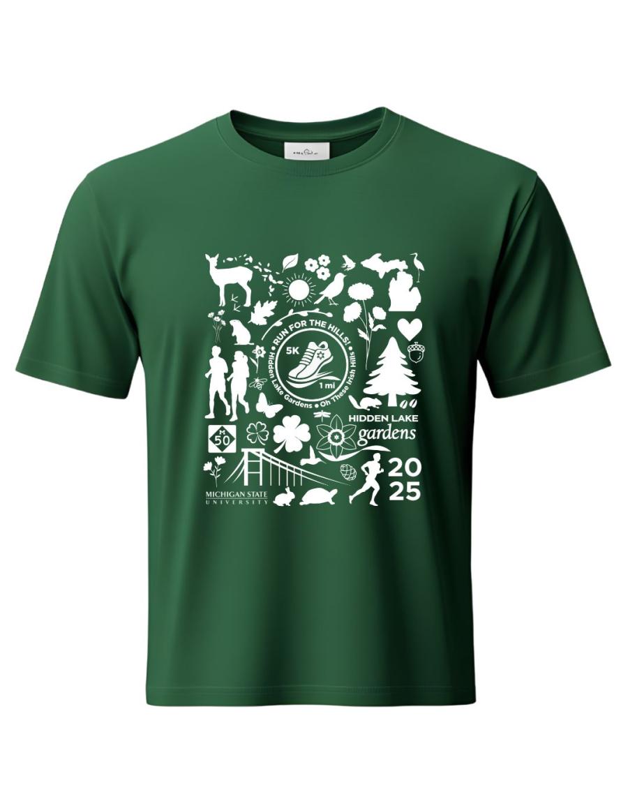 RUN FOR THE HILLS! 2025 T-shirt design.