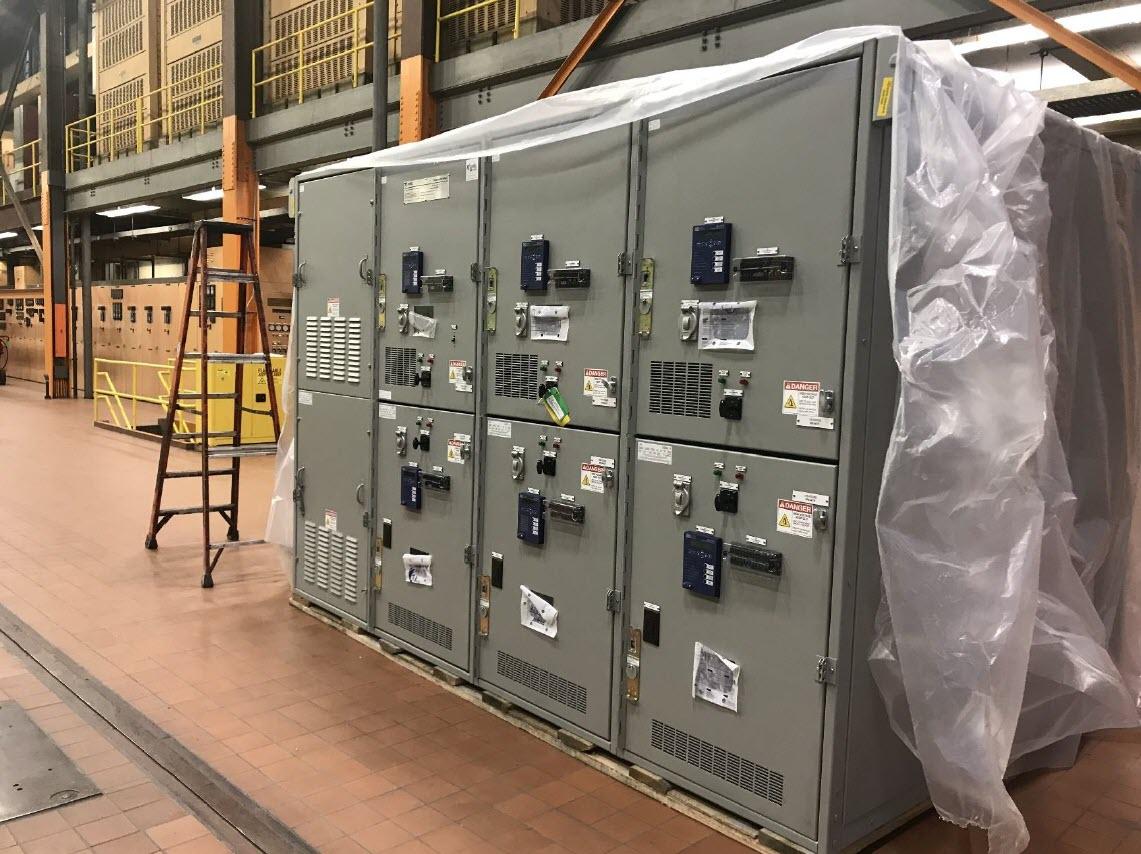 Distribution bus #1 expansion switchgear