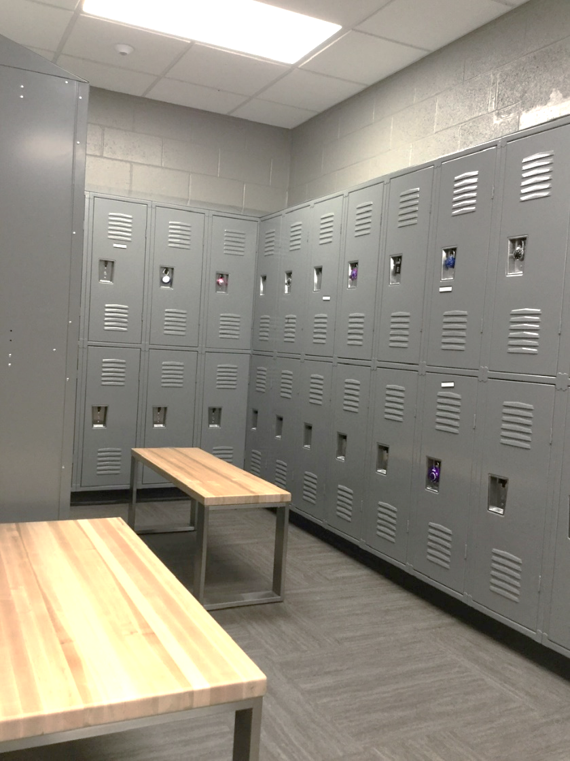 New locker room