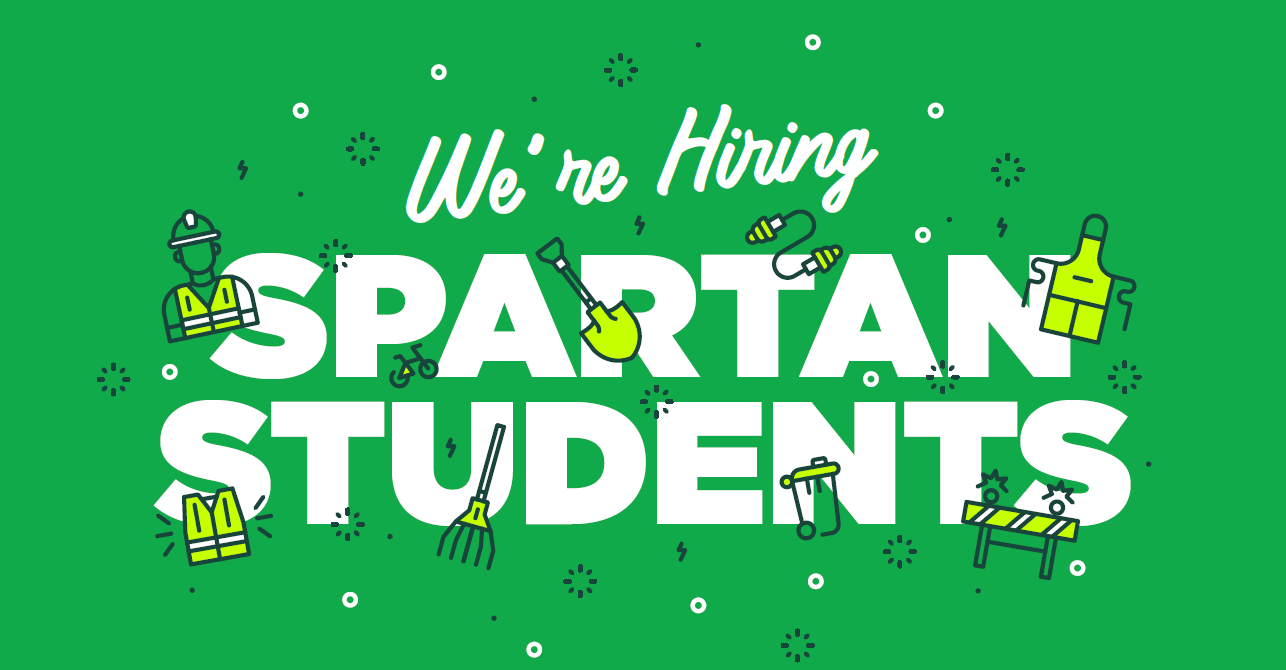 We are Hiring Spartan Students image