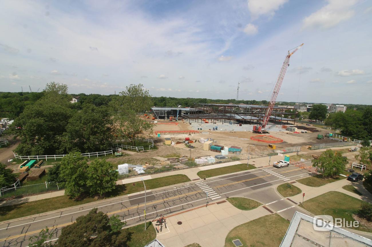 Still of active construction from OxBlue camera