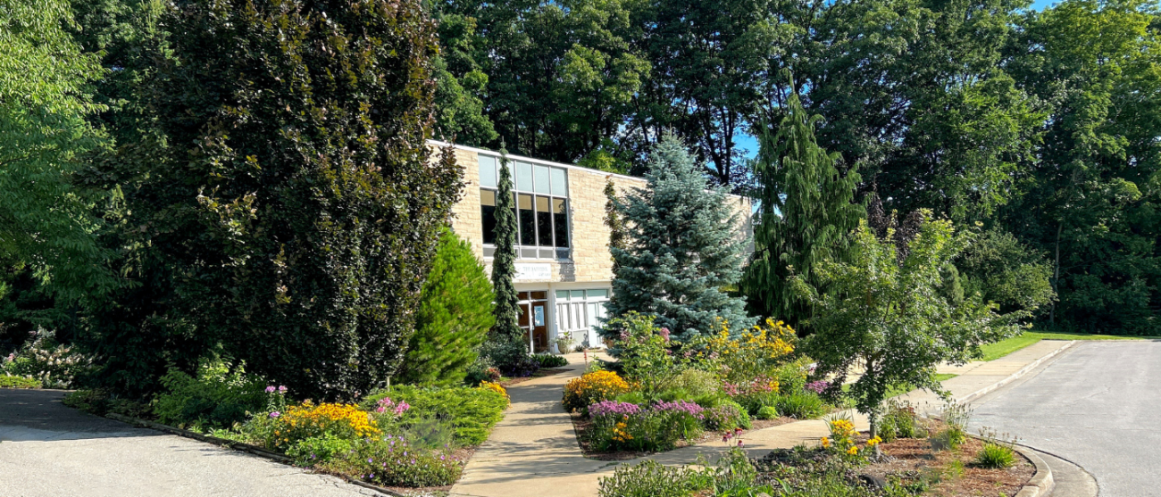 The Visitors Center.