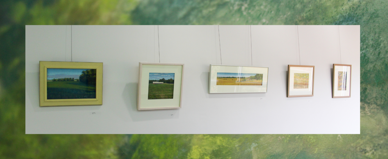 Pastel landscapes by Tom Tomasek.