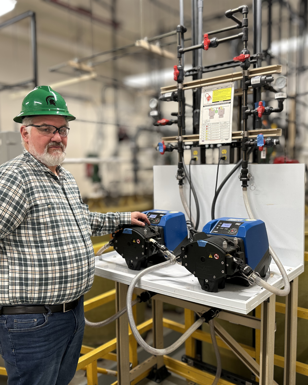 Image of Tom Silsby at work