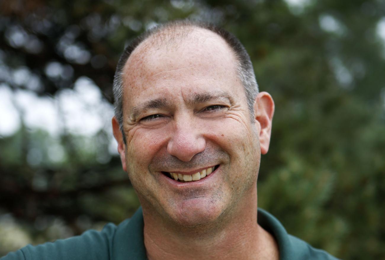 Mike Tracy poses for a photo.