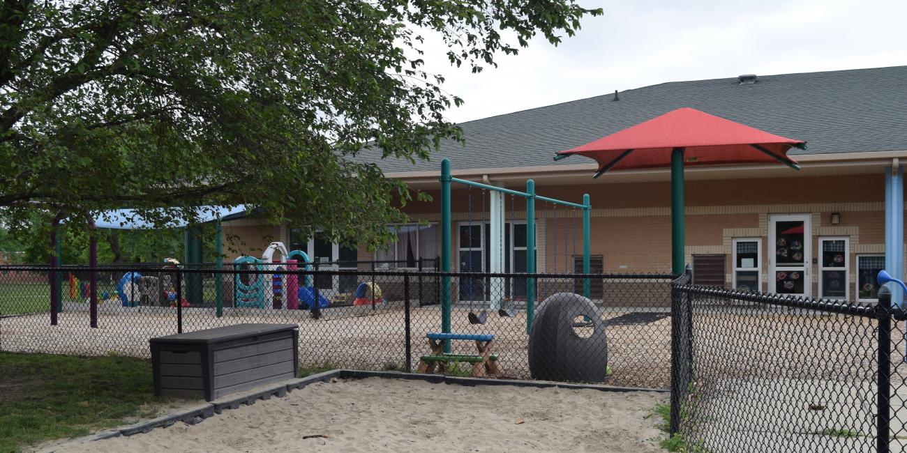 Spartan Child Development Center restored playground.