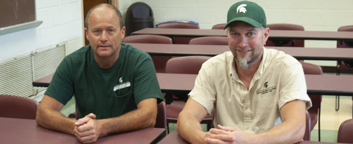 Photo of Bruce Feldpausch and Joe Pontek