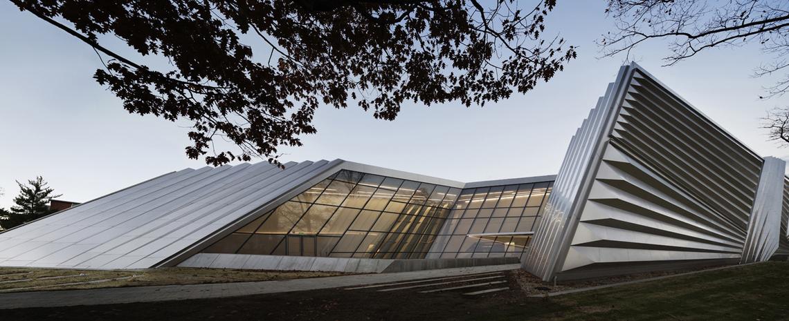 Exterior photo of the Broad Museum