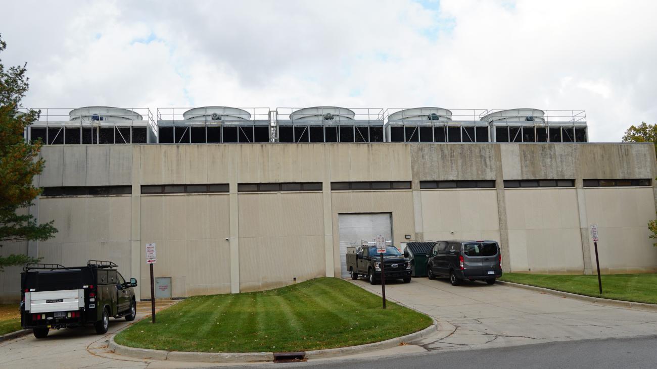 Photo of the chilled water plant