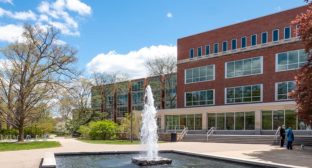 Library building exterior photo